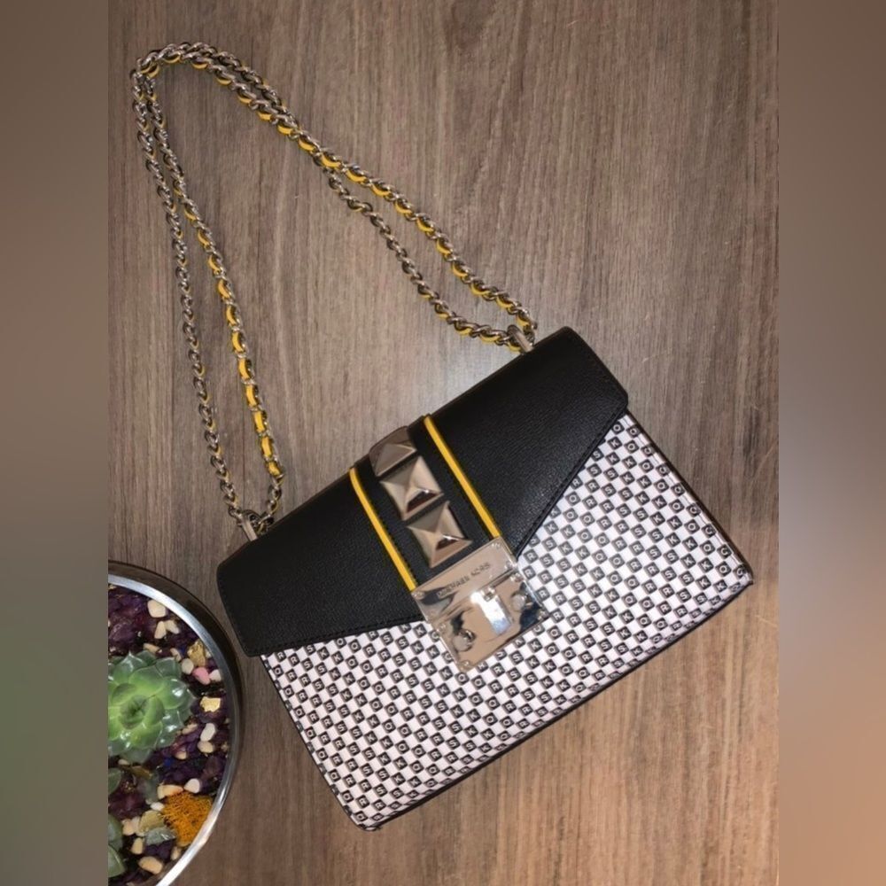 NWT MK New York City Rose Medium Flap Should - Picture 8 of 11